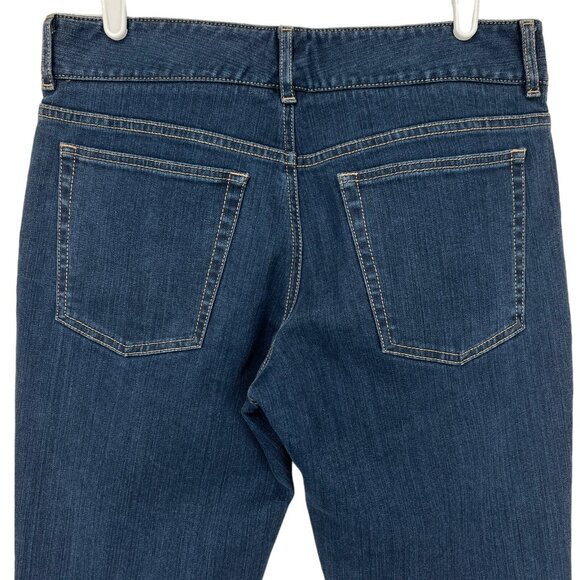 TAHARI Women's Boot Cut Mid Rise Stretch Blue Denim Jeans Size 6  (W32 x L34) - Picture 4 of 8